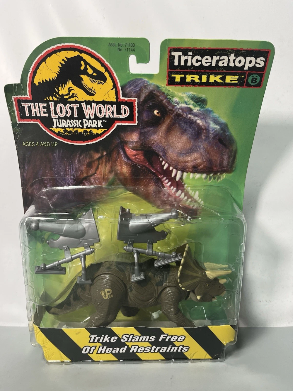 The Lost World Jurassic Park Triceratops Trike Kenner 1997 NEW