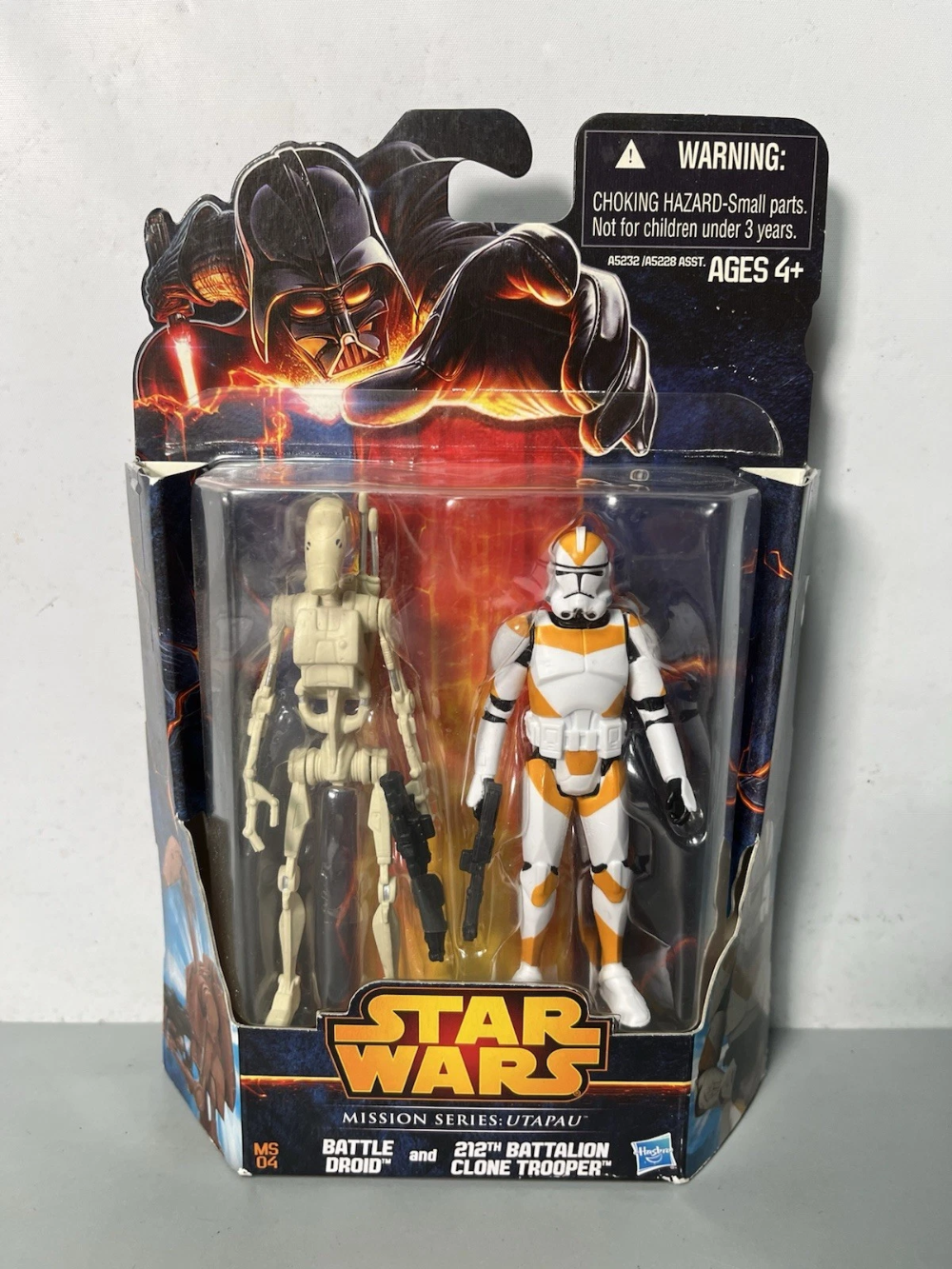 Star Wars Mission Series Utapau Battle Droid & 212th Battalion Clone Trooper NEW