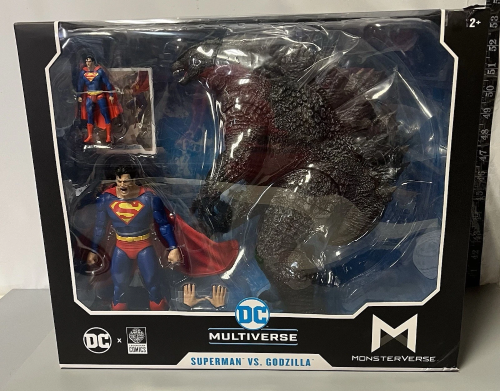 Superman vs Godzilla Justice League vs Godzilla 2 Pack NEW