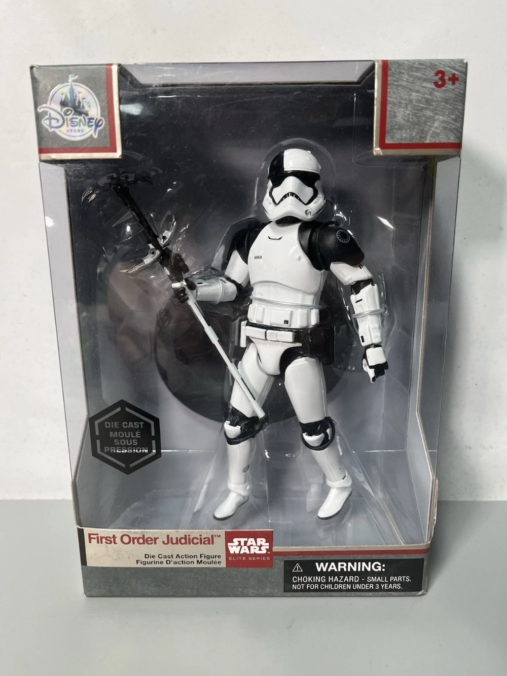 Star Wars Last Jedi First Order Judicial Stormtrooper Elite Diecast Disney NEW