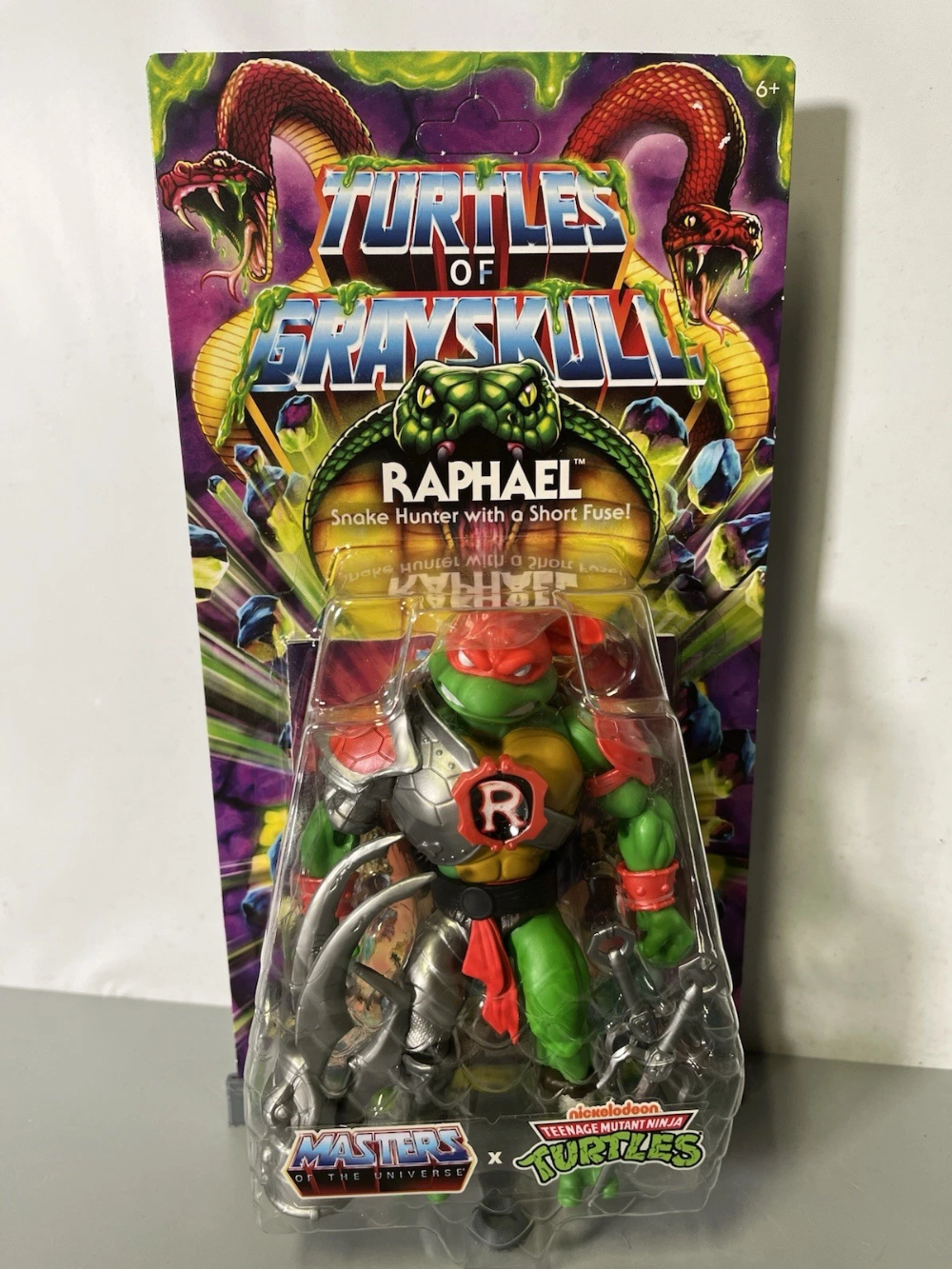 RAPHAEL Turtles of Grayskull Reptile Wars MOTU TMNT Masters Universe 2024 NEW