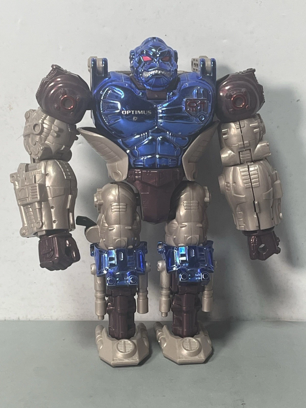 Optimus Primal Transmetal Transformers 1998 Beast Wars Hasbro Action Figure