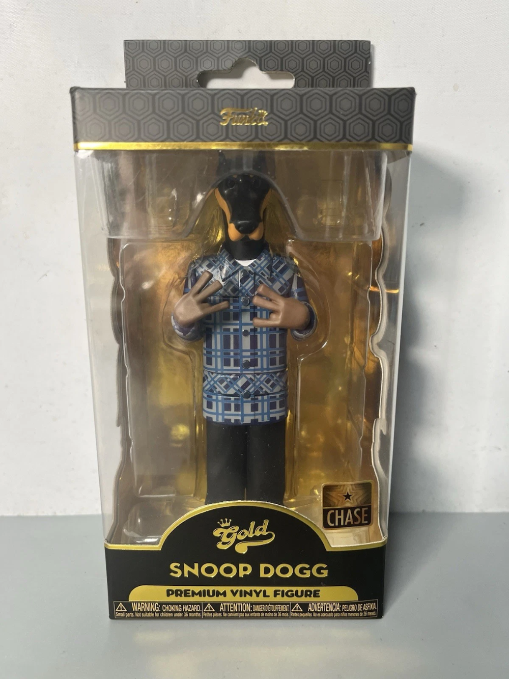 Funko Gold Vinyl Snoop Dogg 5 inch Figure Collectible Funko Pop Chase NEW