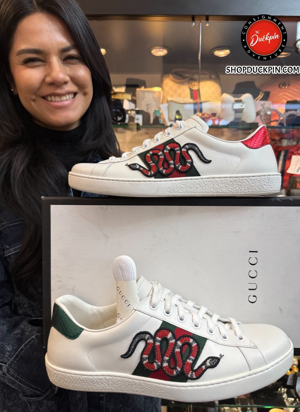 GUCCI - MENS SIZE 8 (WOMENS SIZE 10)