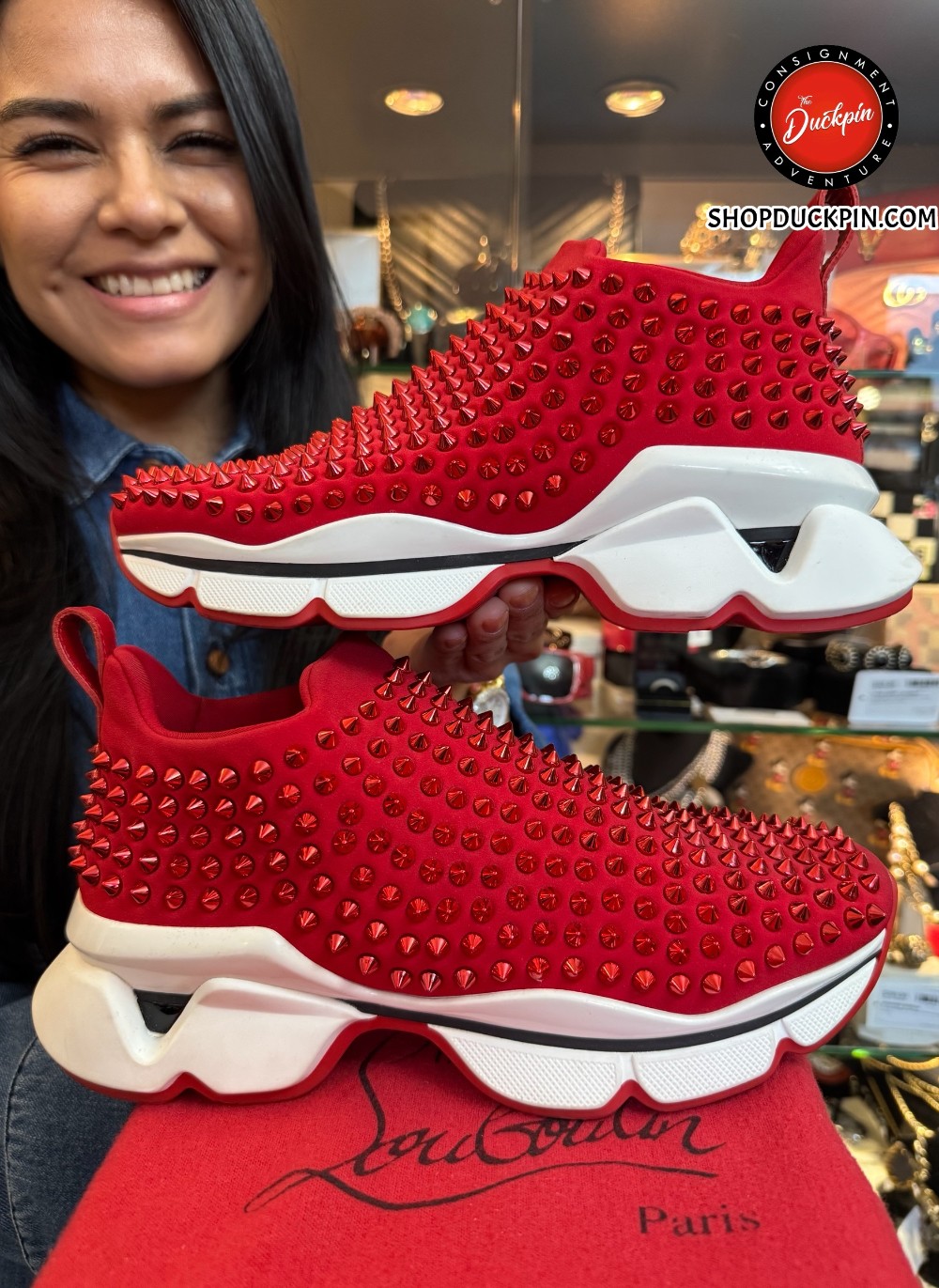 CHRISTIAN LOUBOUTIN - Size 38