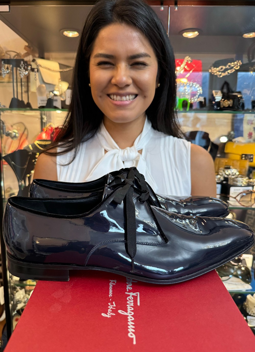 SALVATORE FERRAGAMO - MEN'S Size 12 (LADIES 13.5)