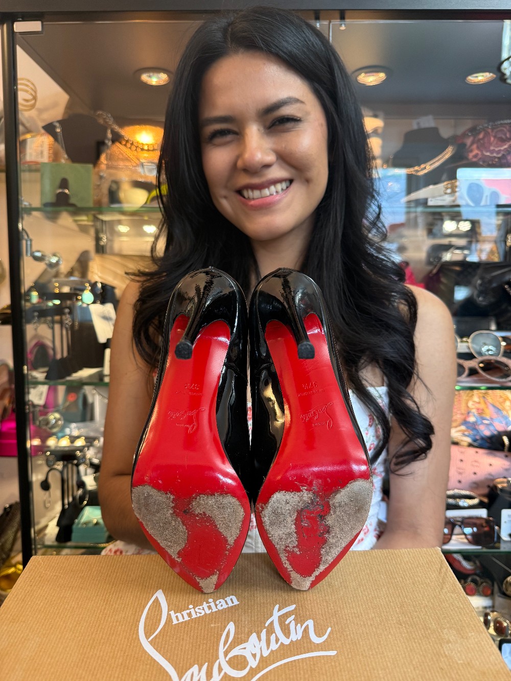 CHRISTIAN LOUBOUTIN - Size 37.5