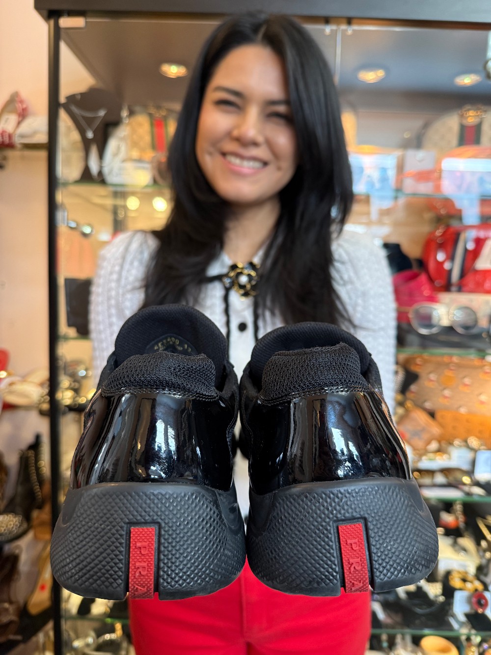 PRADA - MEN'S SIZE 12 (WOMEN'S SIZE 13.5)