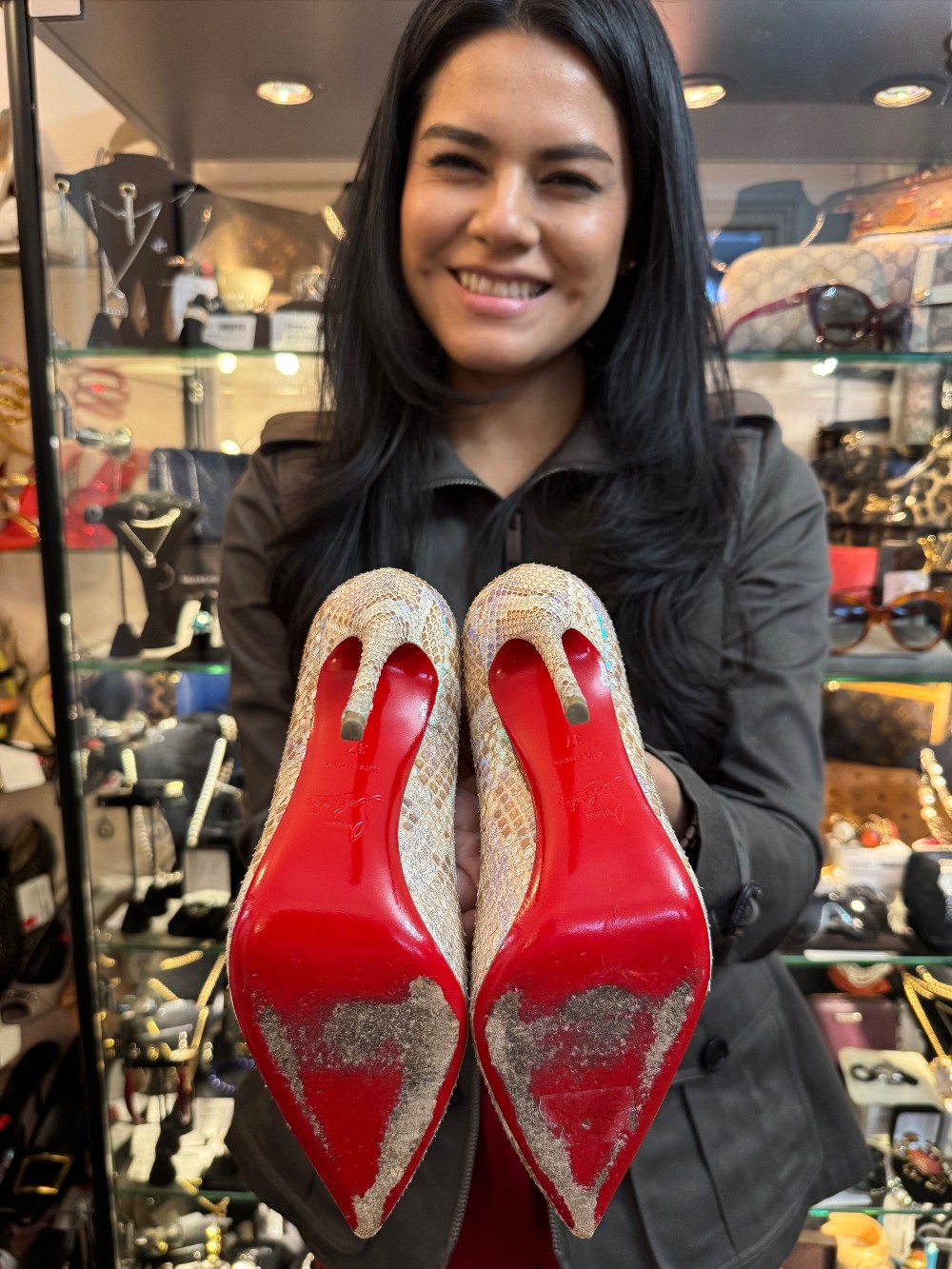 CHRISTIAN LOUBOUTIN - Size 37