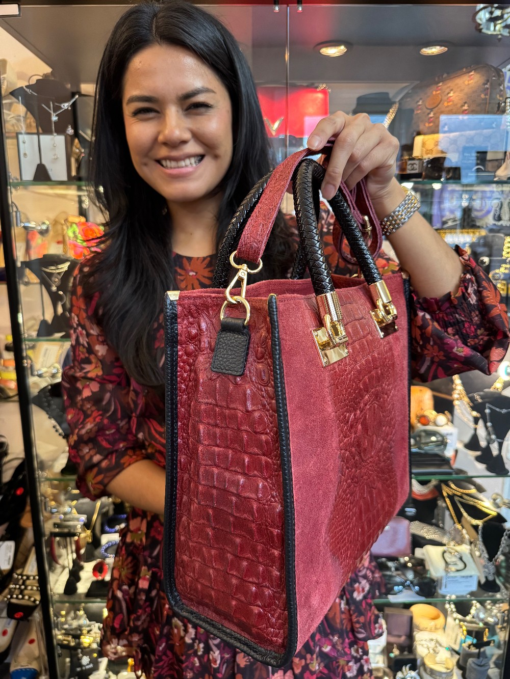 ITALIAN LEATHER TOTE