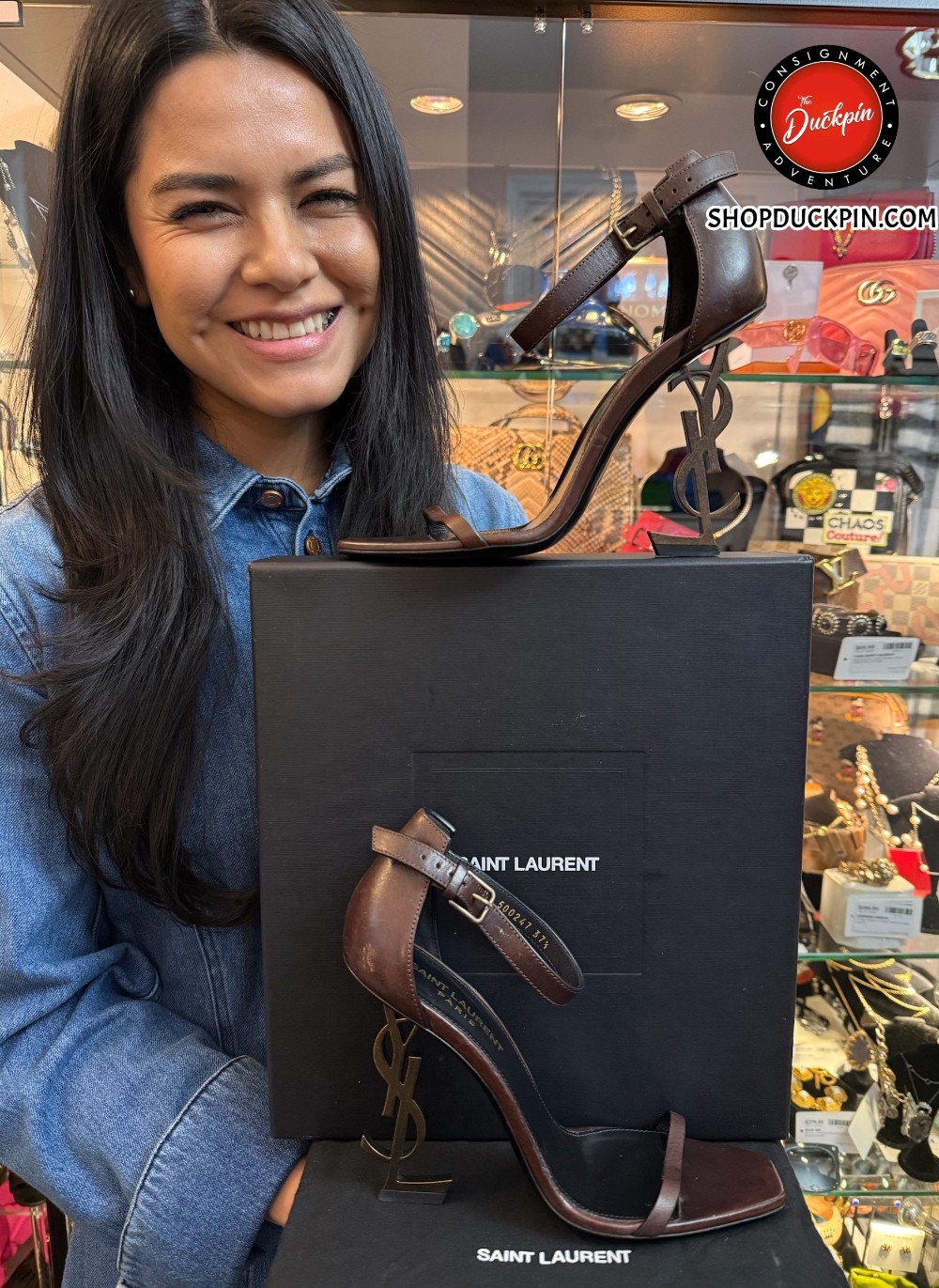 YVES SAINT LAURENT - Size 37.5