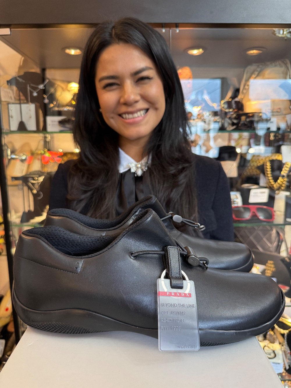 PRADA - MENS SIZE 10 / FITS LADIES @ 11.5