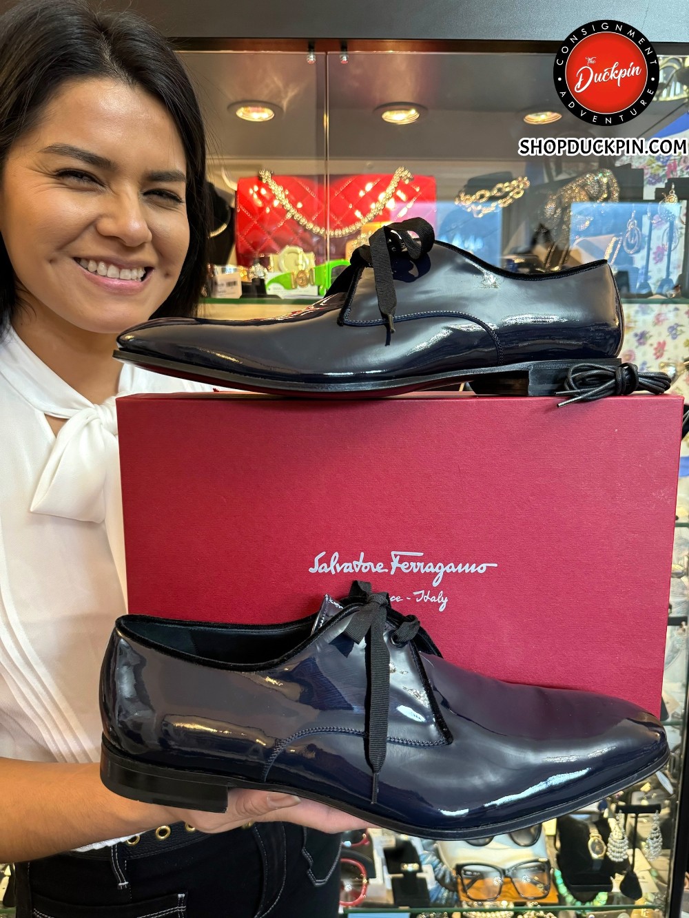 SALVATORE FERRAGAMO - MEN'S Size 12 (LADIES 13.5)