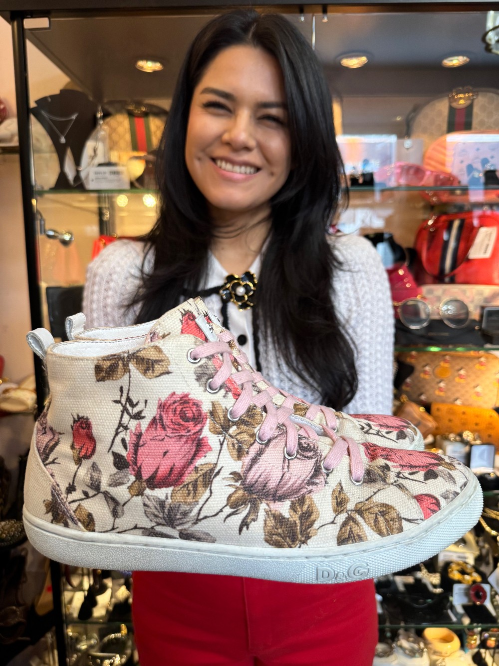 DOLCE & GABBANA - SIZE 40.5 - 10.5