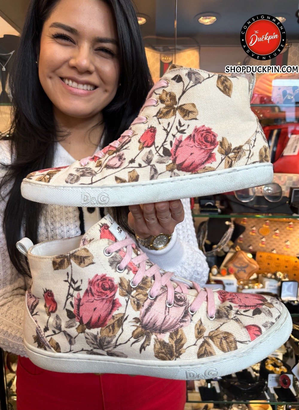 DOLCE & GABBANA - SIZE 40.5 - 10.5