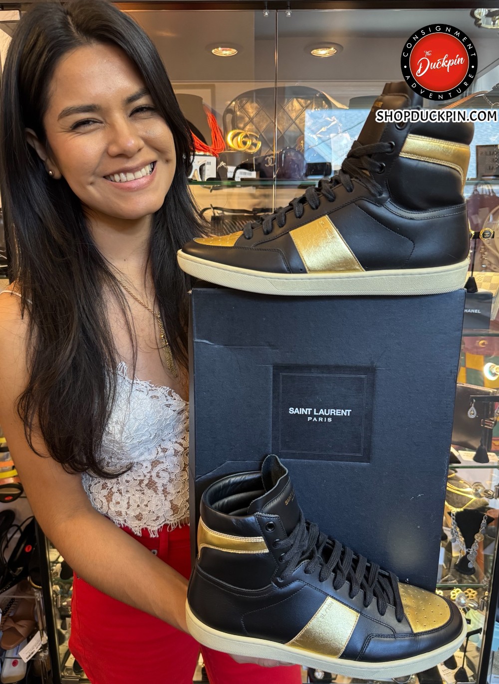 YVES SAINT LAURENT - Size 41 MEN'S 8 / WOMEN'S 9