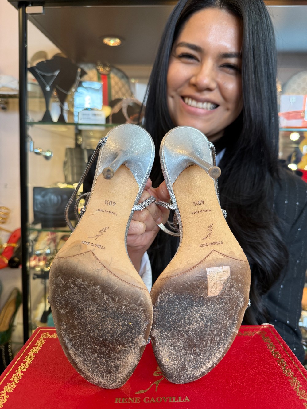 RENE CAOVILLA - Size 40.5