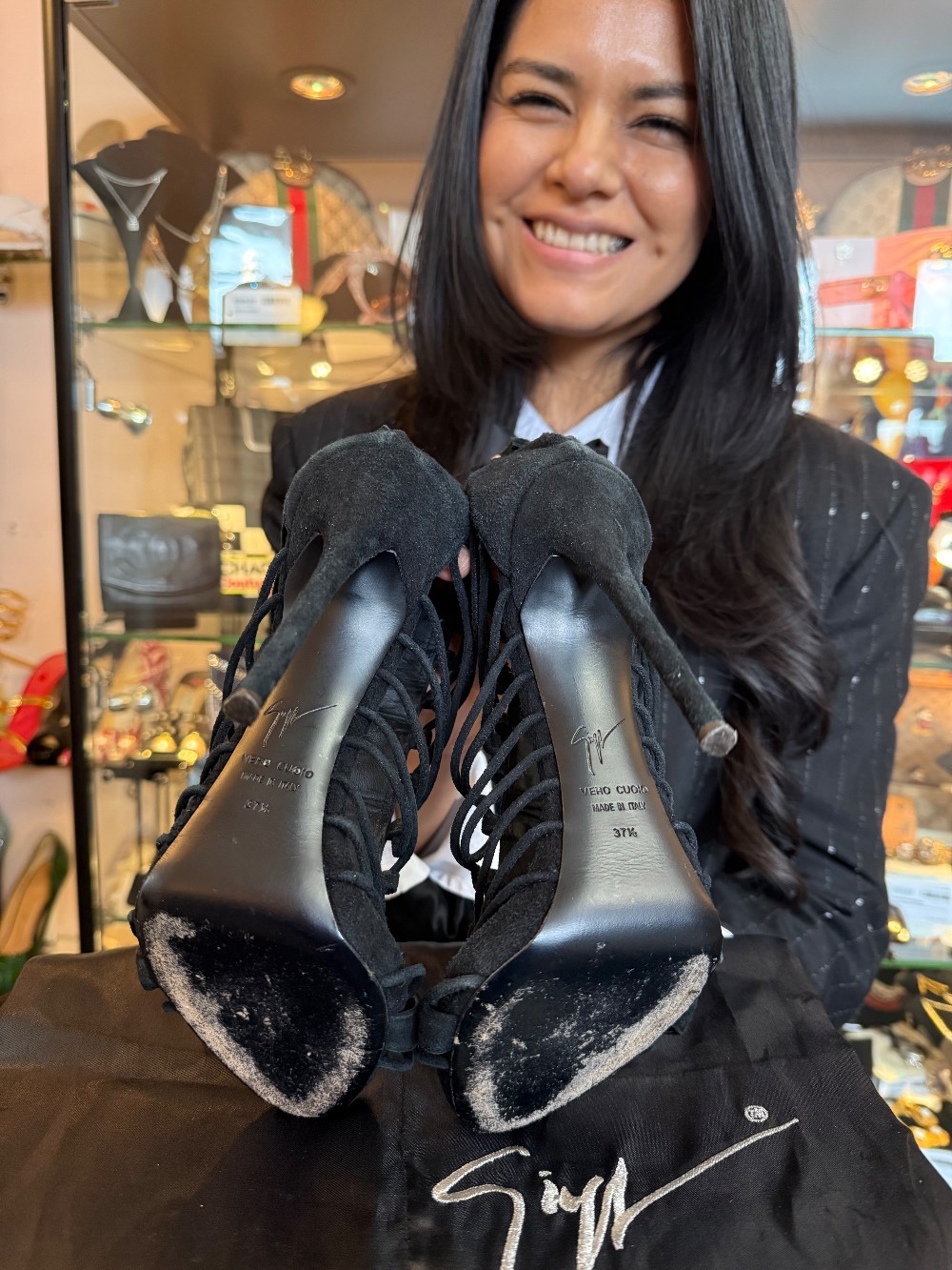 GIUSEPPE ZANOTTI - Size 37.5 - 7.5