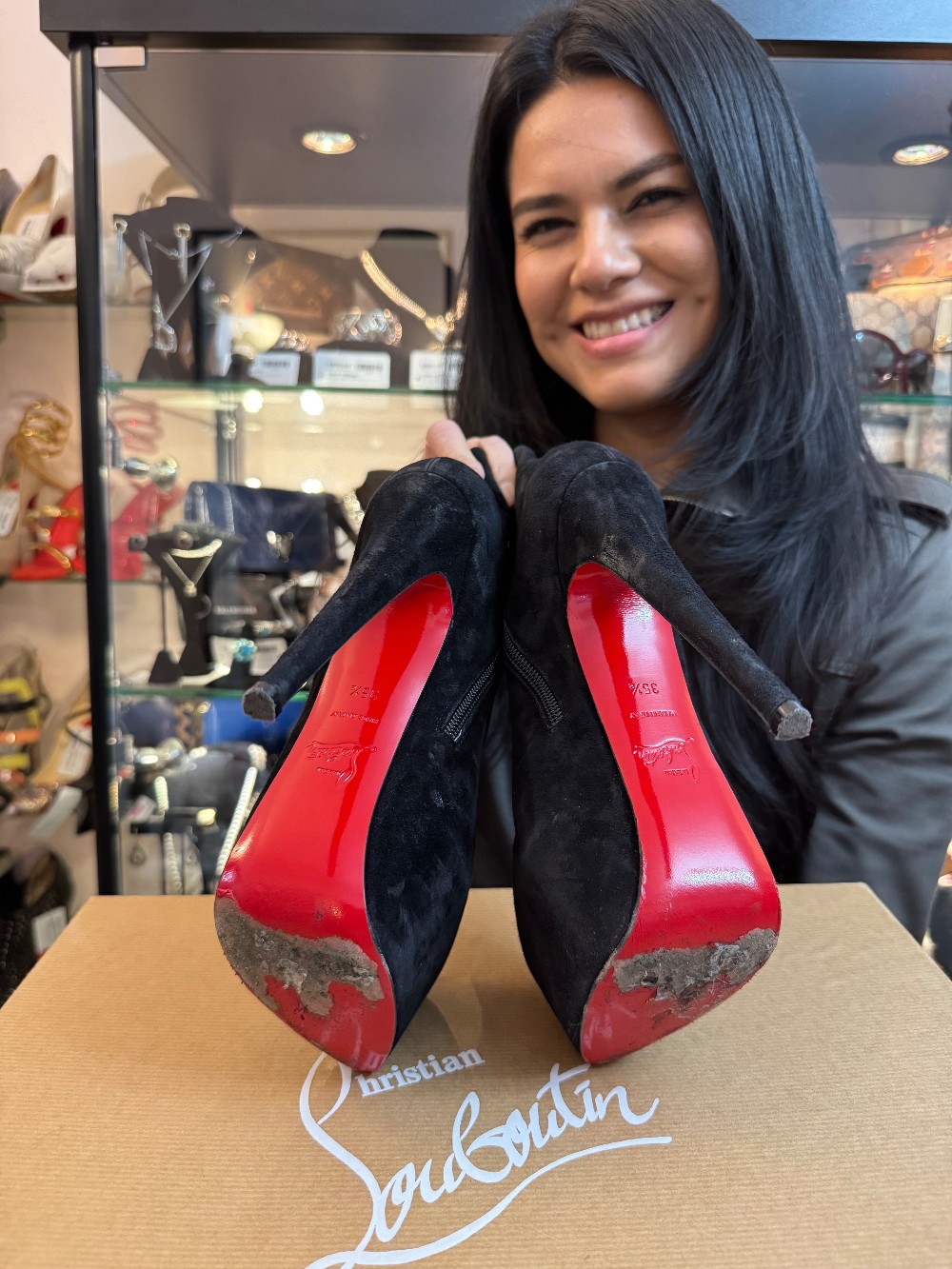CHRISTIAN LOUBOUTIN - Size 35.5