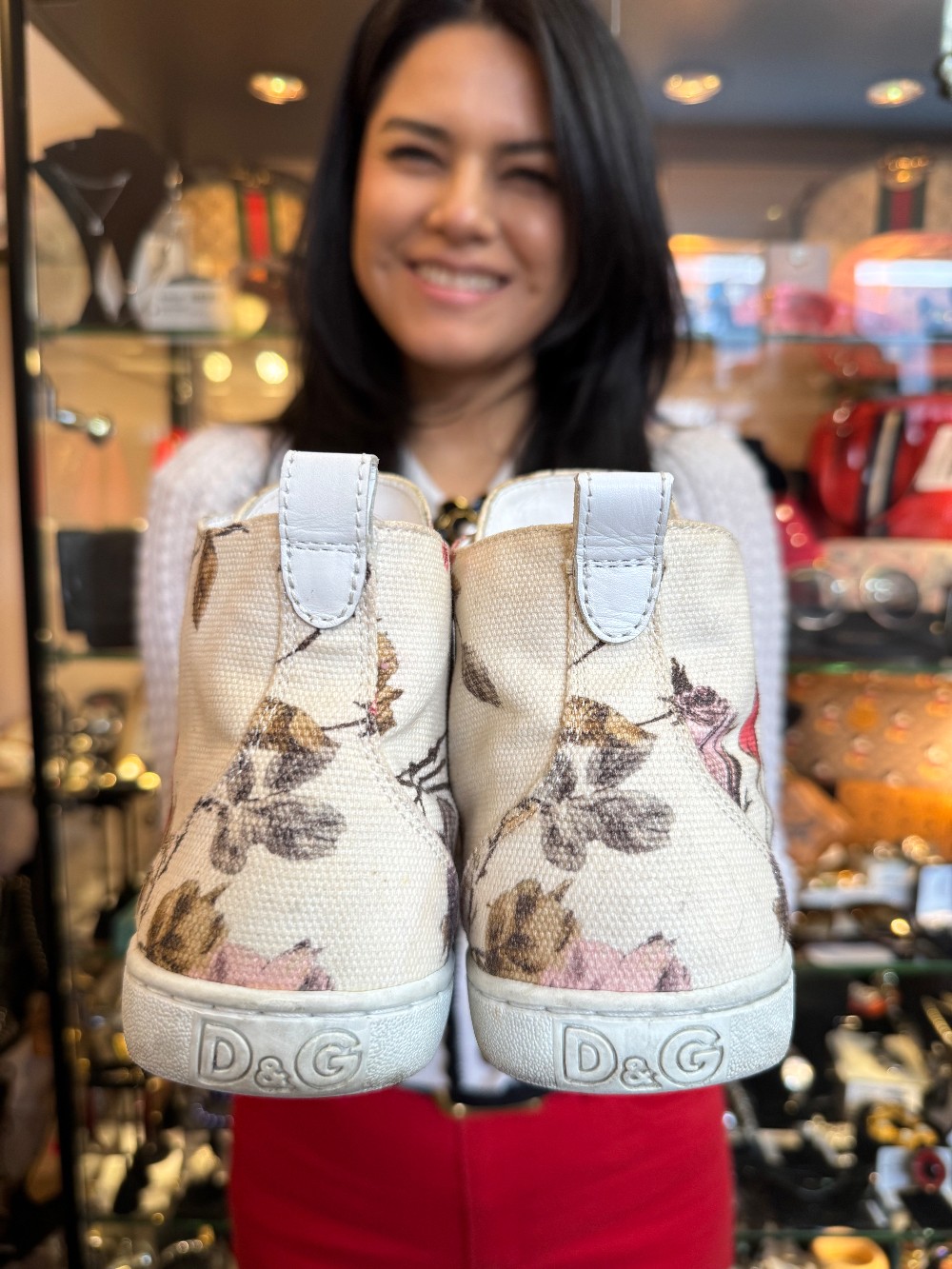 DOLCE & GABBANA - SIZE 40.5 - 10.5