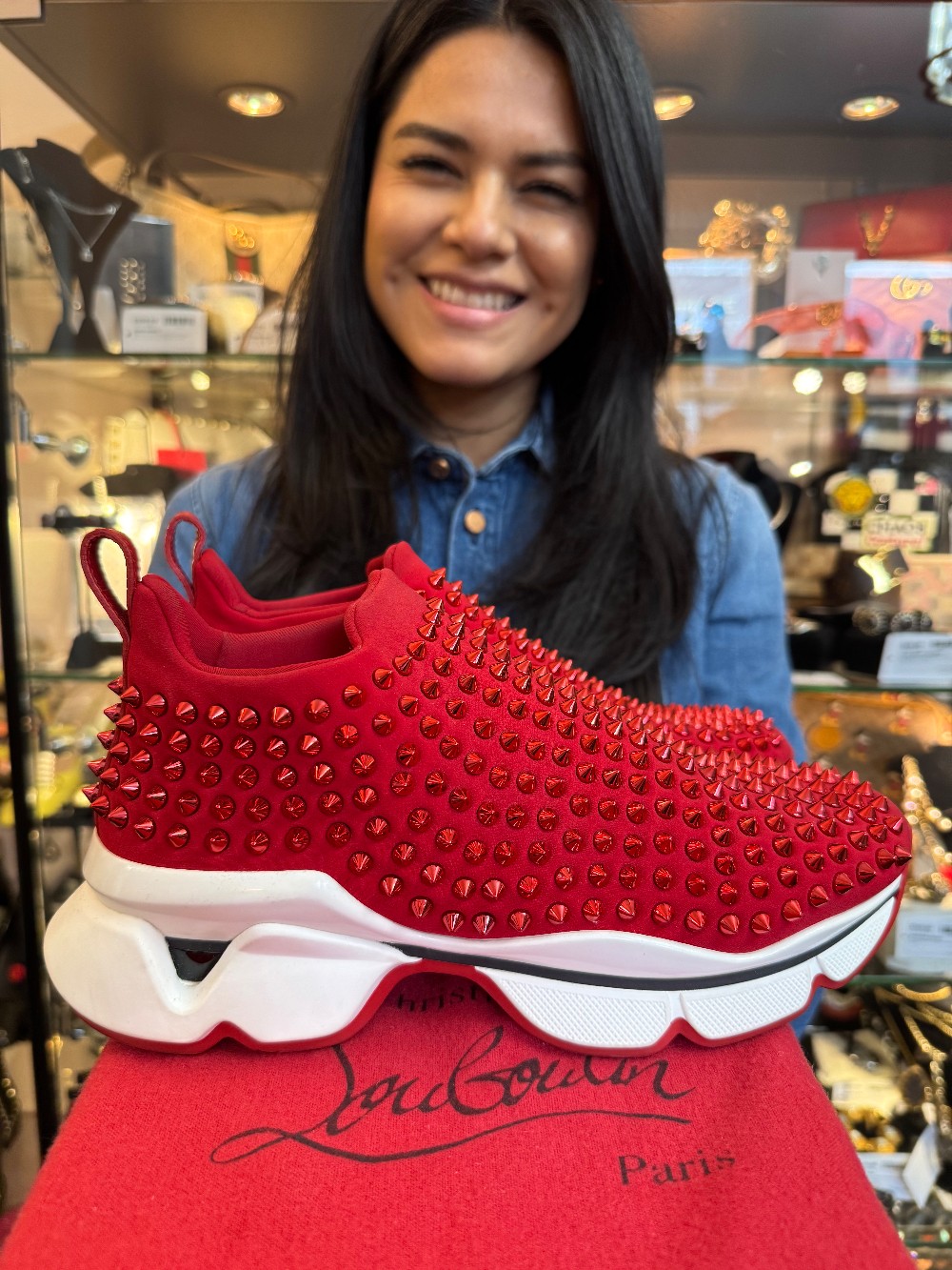 CHRISTIAN LOUBOUTIN - Size 38