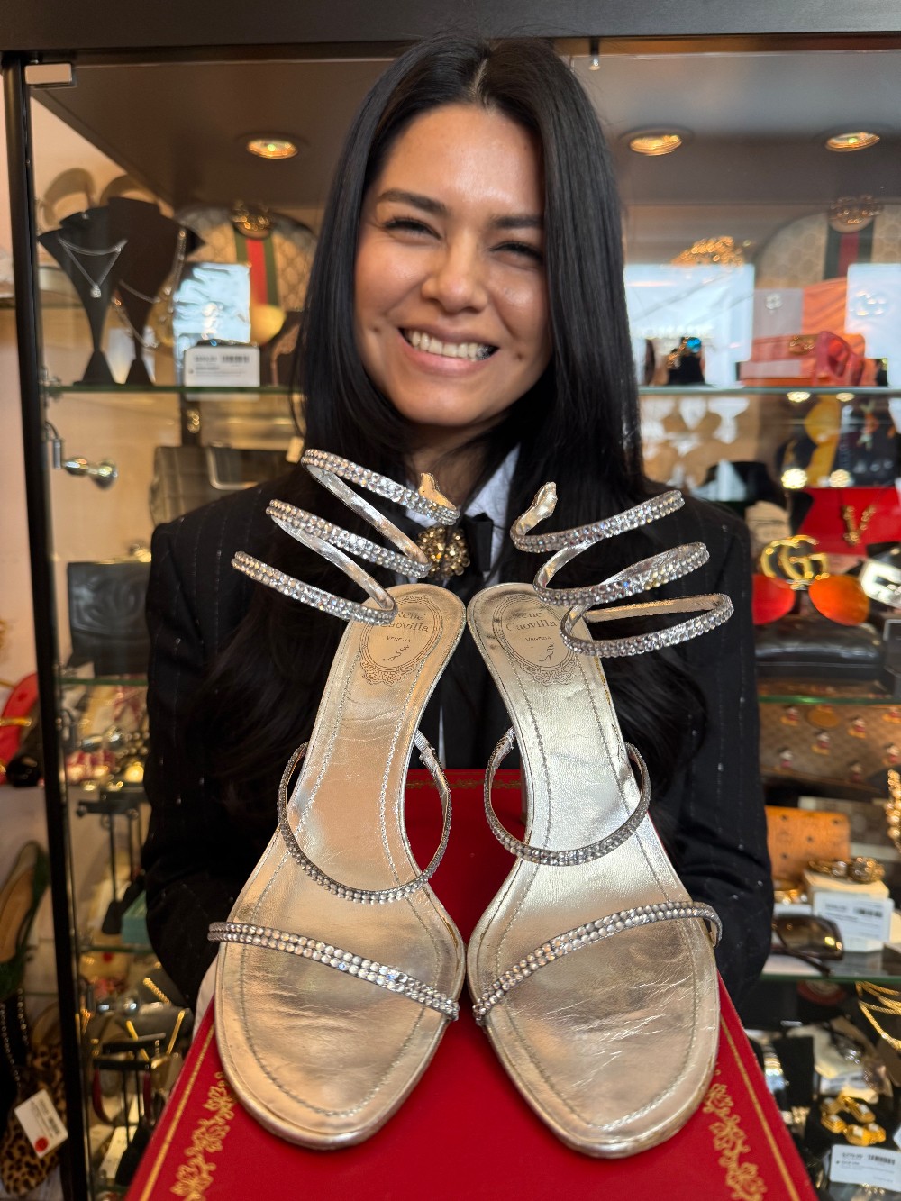 RENE CAOVILLA - Size 40.5