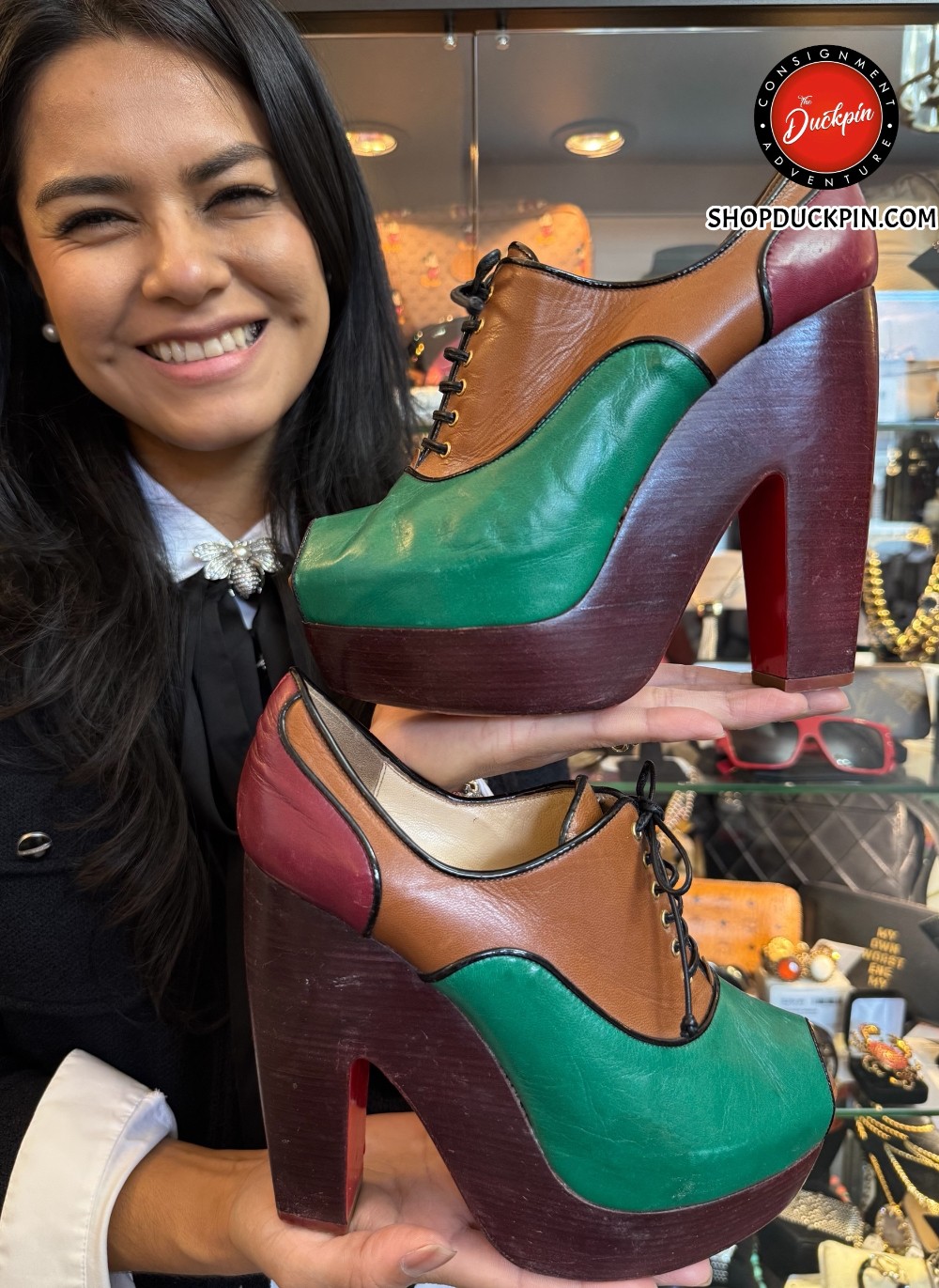 CHRISTIAN LOUBOUTIN - Size 37.5