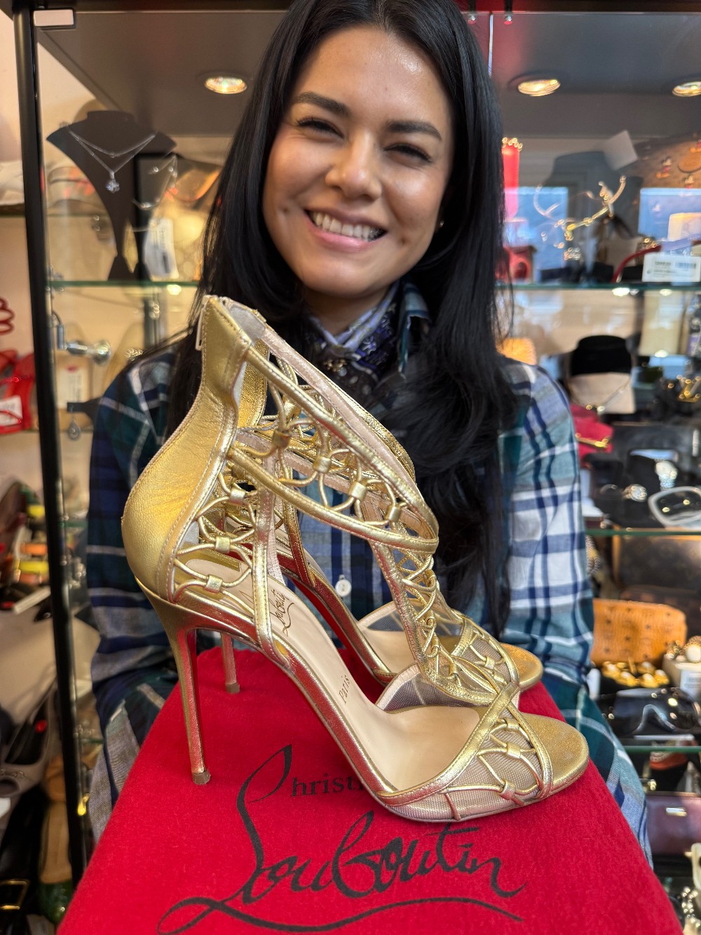 CHRISTIAN LOUBOUTIN - Size 37.5