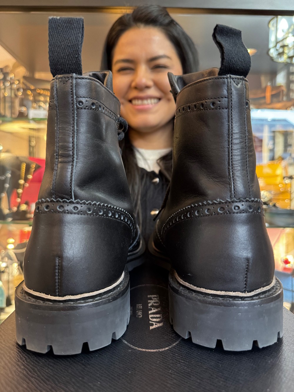 PRADA -Mens Size 10 - (FITS LADIES SIZE @ 11.5)