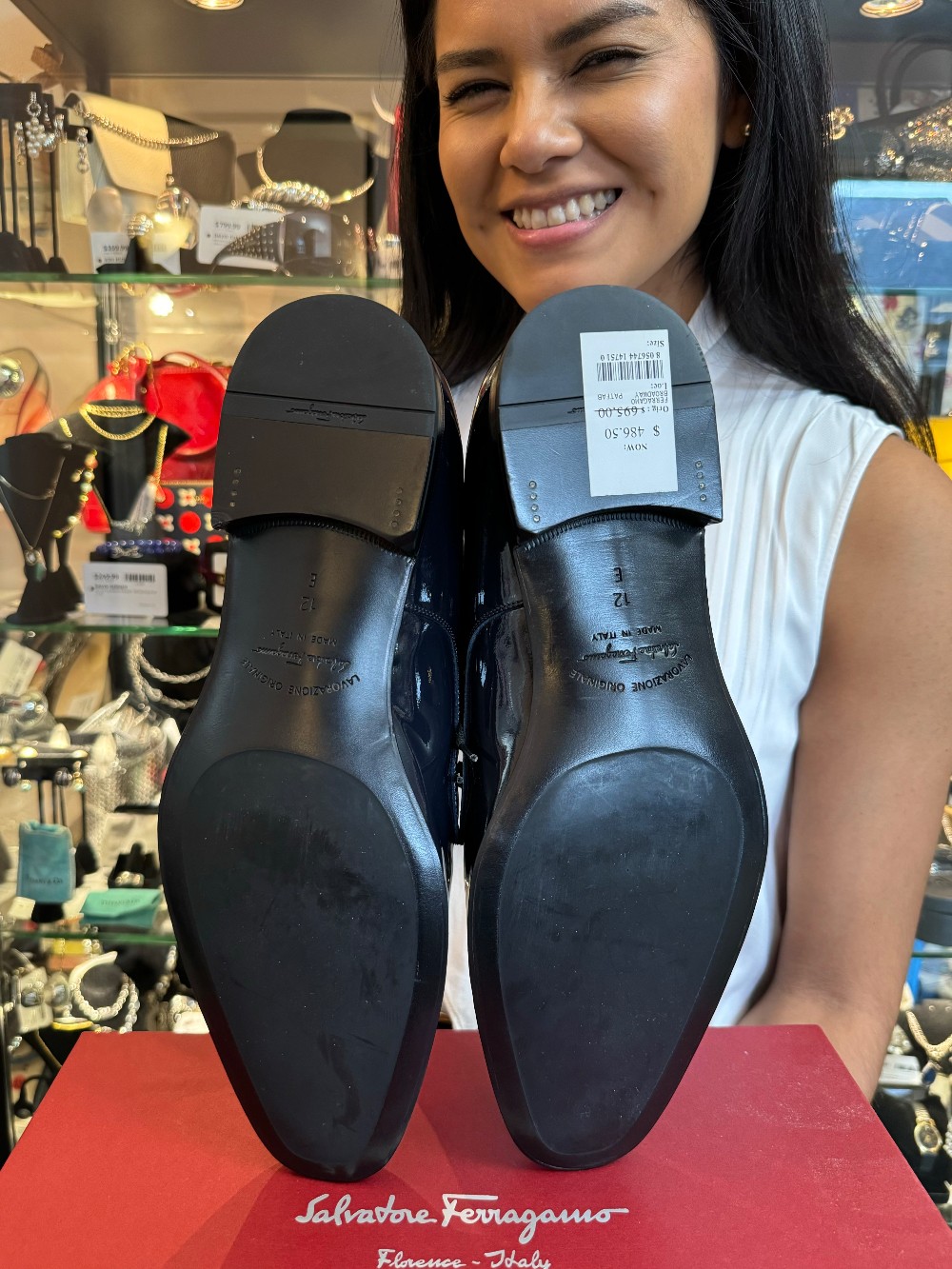 SALVATORE FERRAGAMO - MEN'S Size 12 (LADIES 13.5)