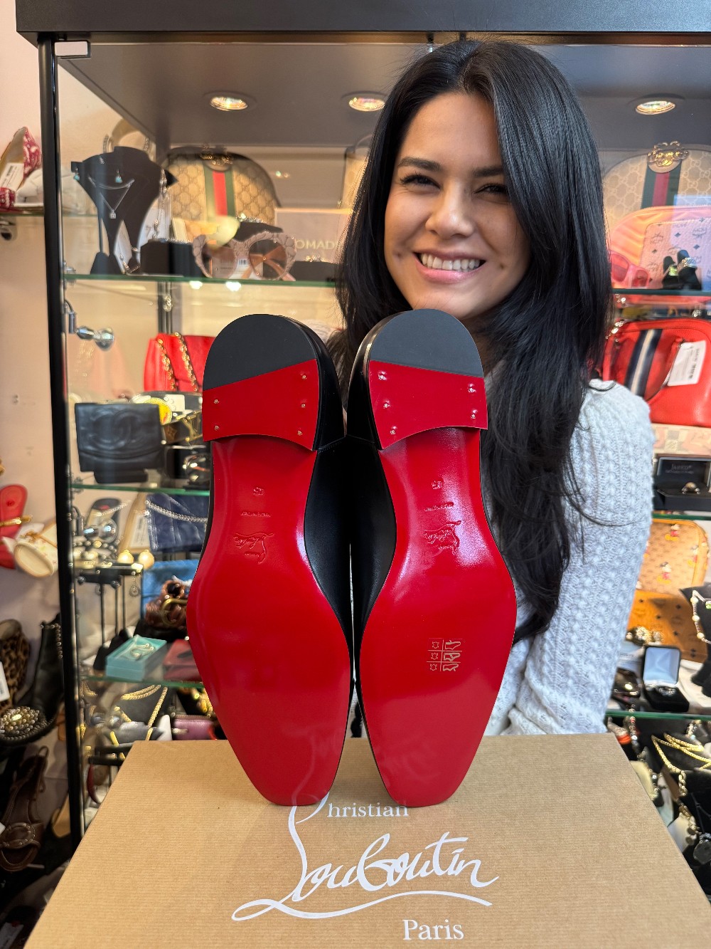 CHRISTIAN LOUBOUTIN - Size 45 - MEN'S 12 FITS LADIES 13