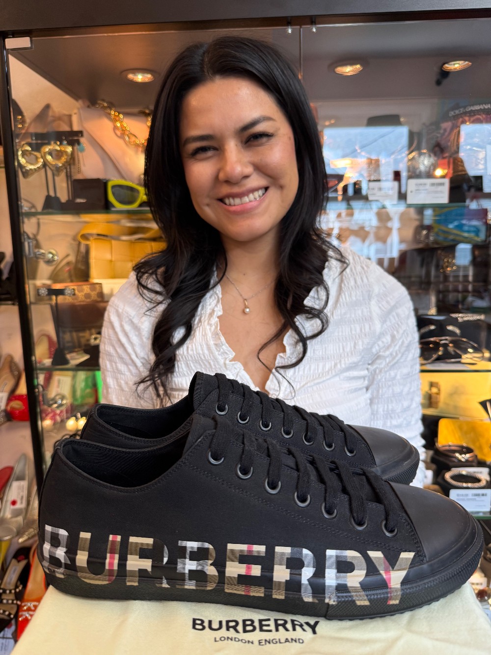 BURBERRY - Size 44.5 (Men's 10.5/Women's 12.5)