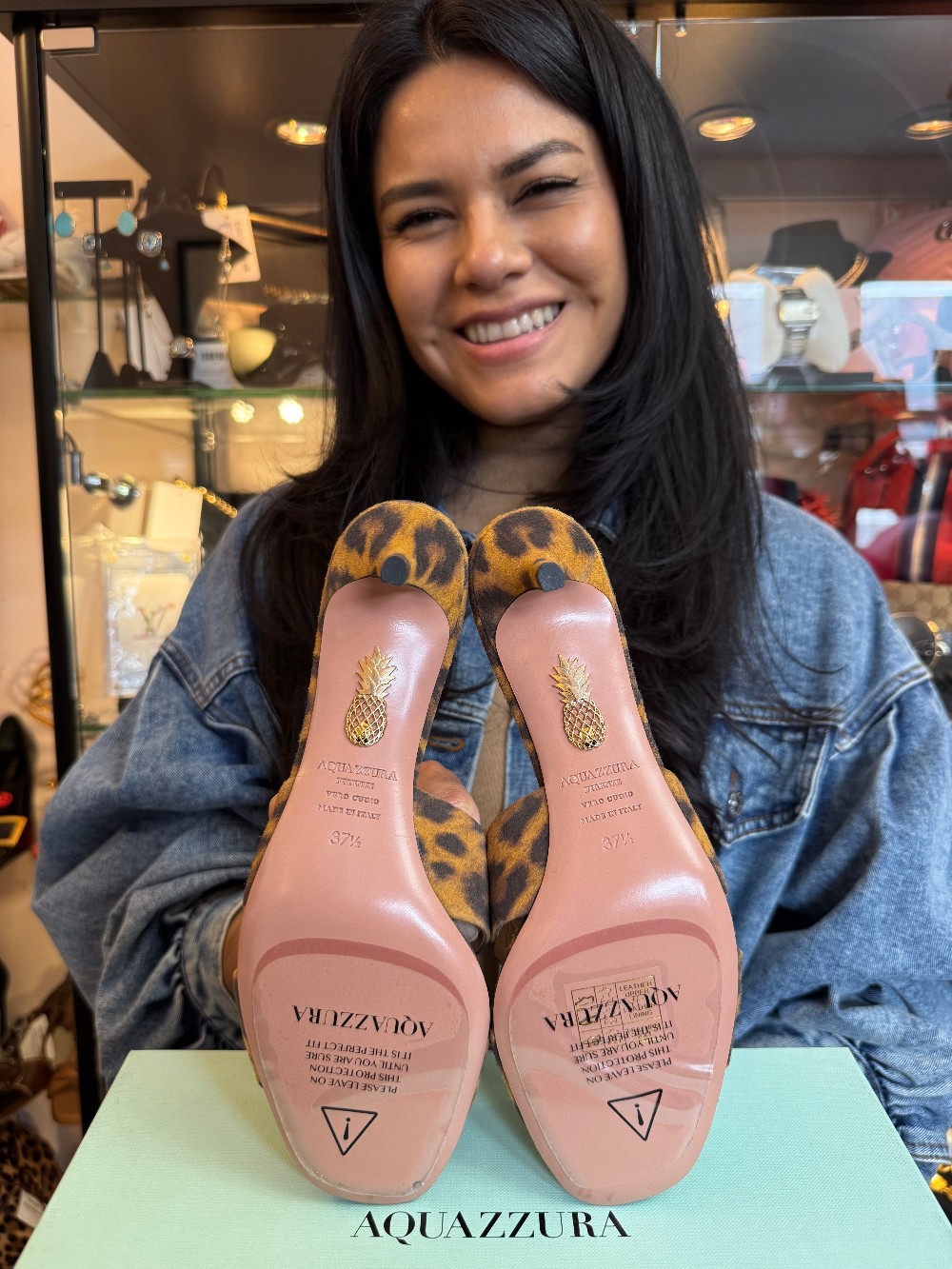 AQUAZZURA - Size 37.5