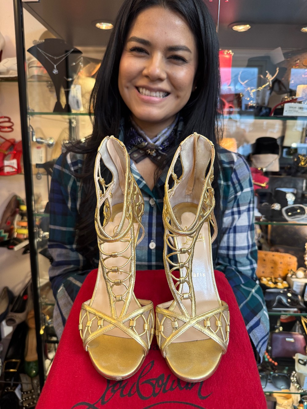 CHRISTIAN LOUBOUTIN - Size 37.5