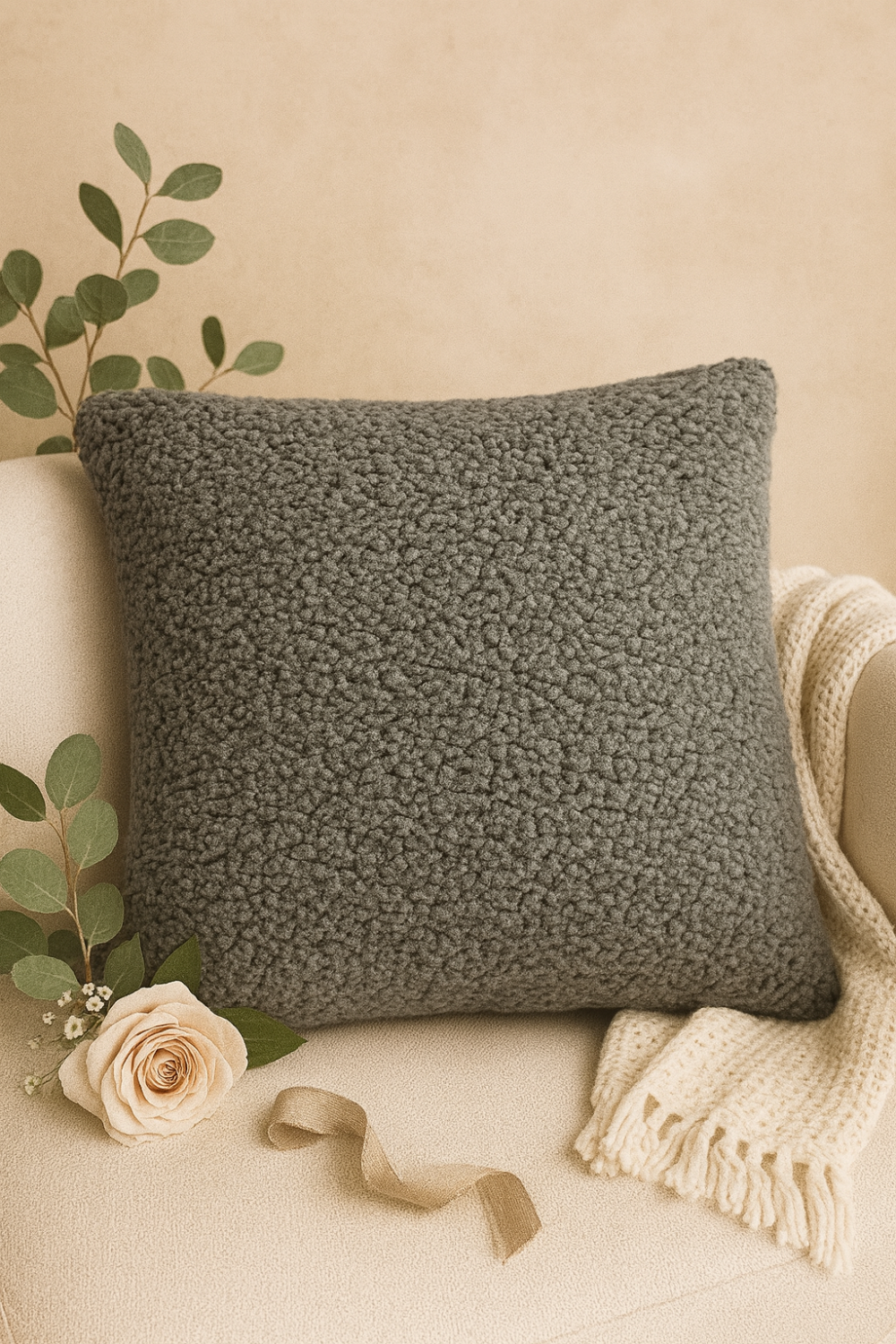 Texture Pillow Throw Pillow -DBC