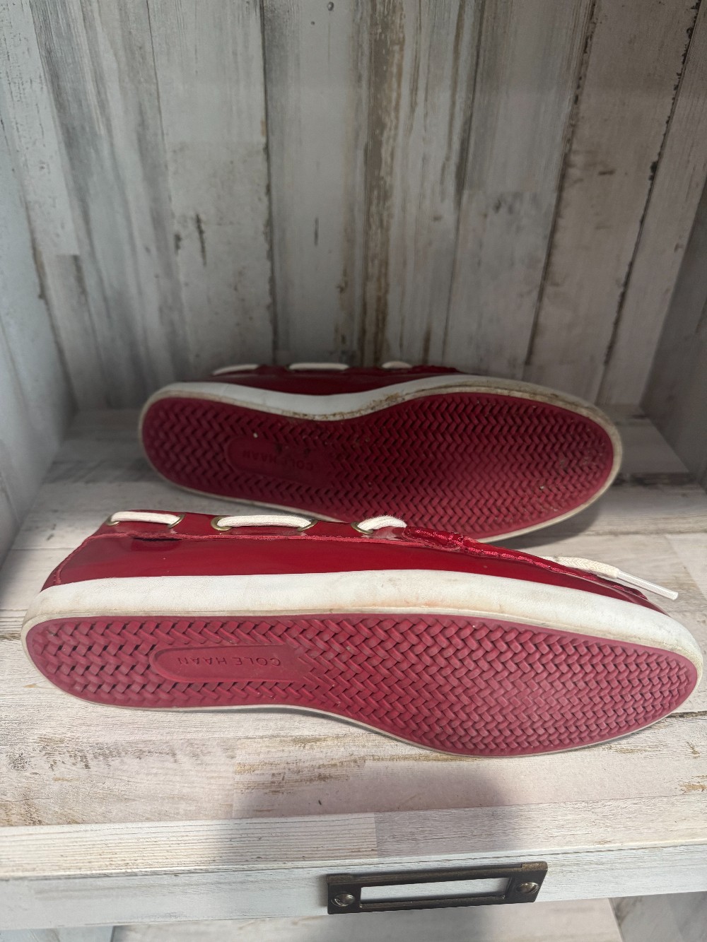 Cole Haan leather boat shoes