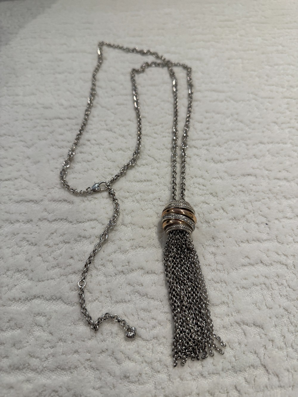Brighton Neptunes Ring tassel pendant neclace