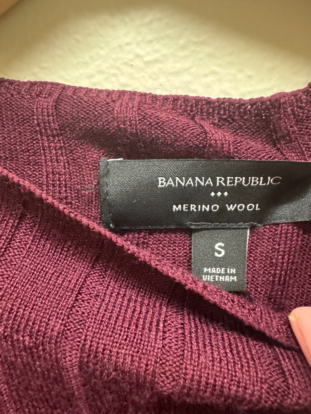 Banana Republic wool mock neck sweater