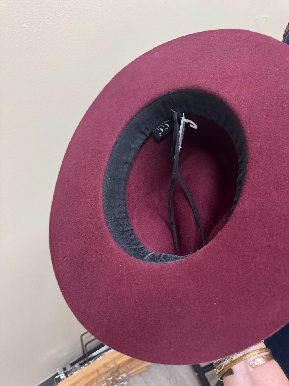 CC flatbrim cowboy hat