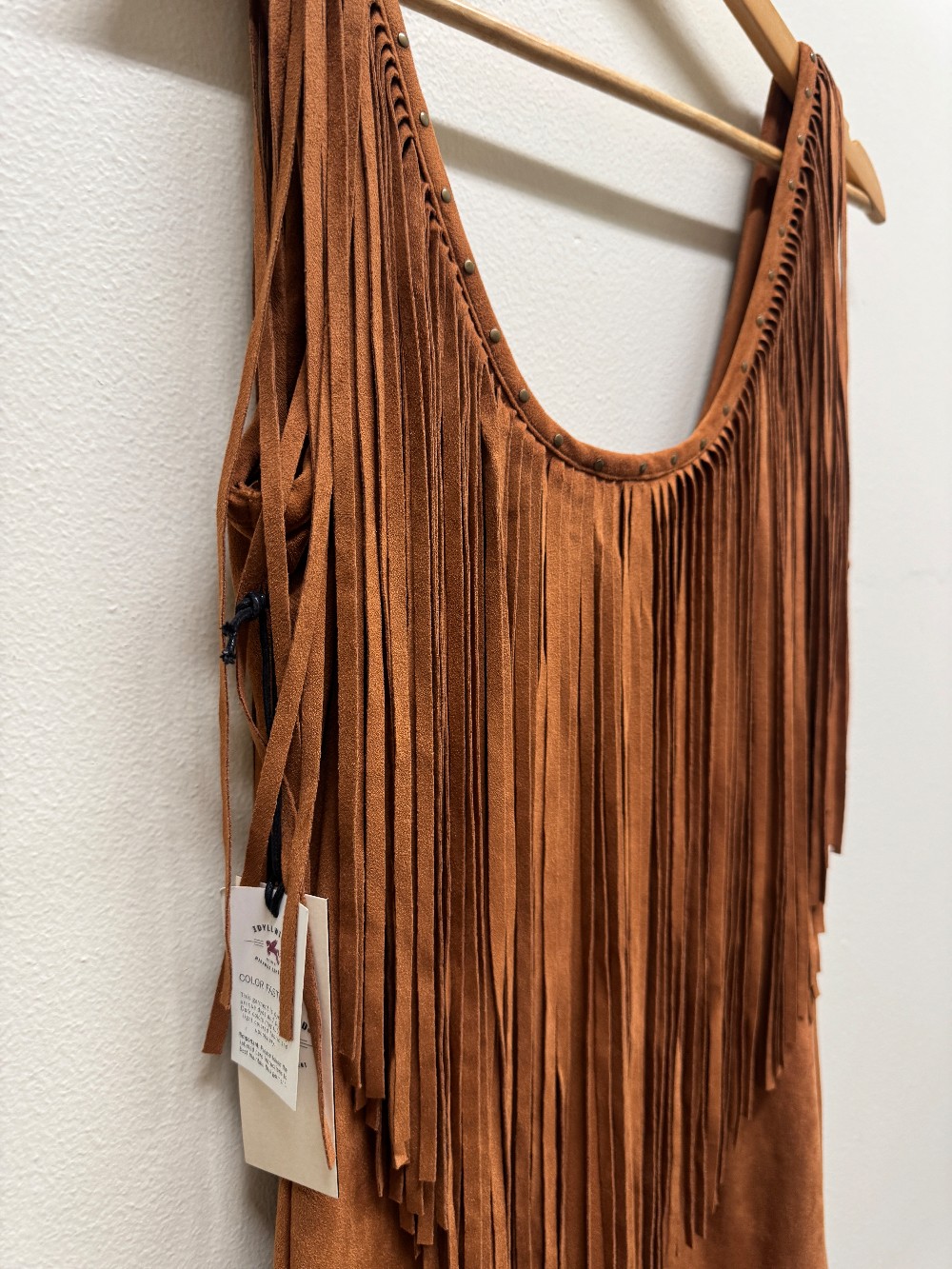 Idyllwind tank leather tassel top