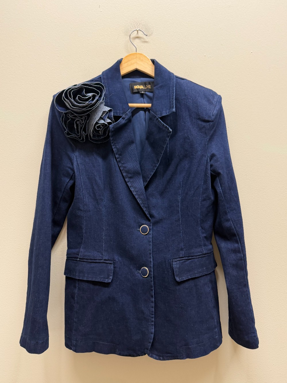 Nova Luxe jean blazer