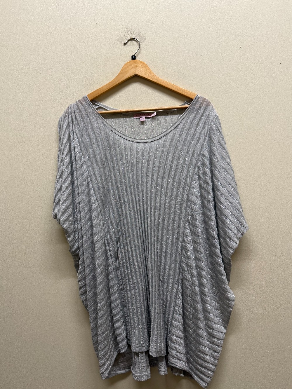 Calypso short sleeve oversized top