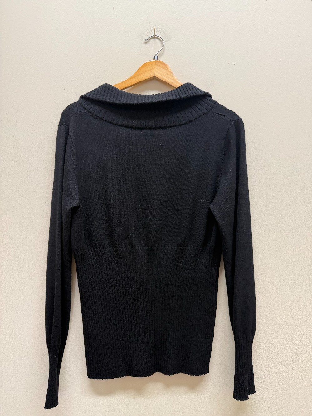 Belladini half zip pull over sweater