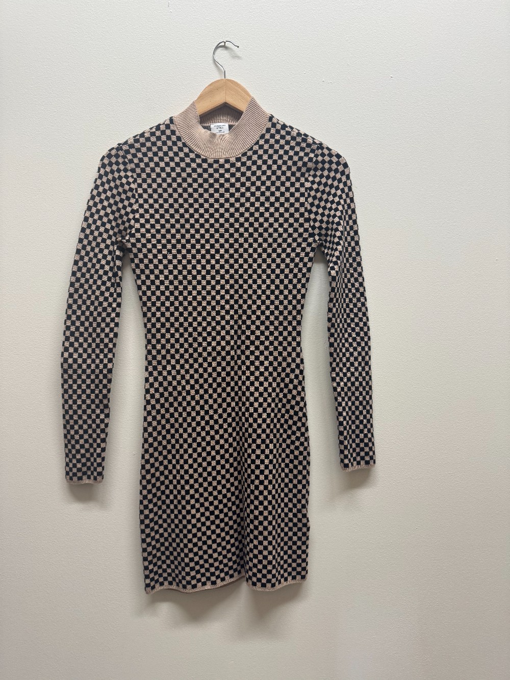 Abercrombie & Fitch mock neck midi dress