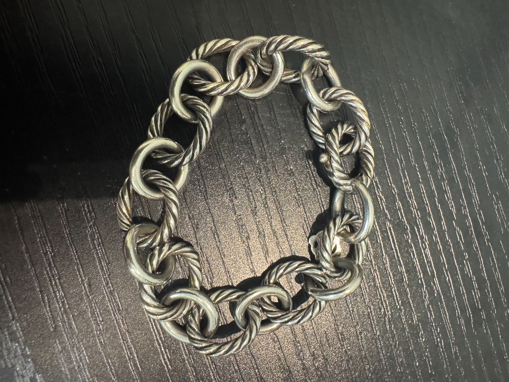 David Yurman Oval Extra large link braclet