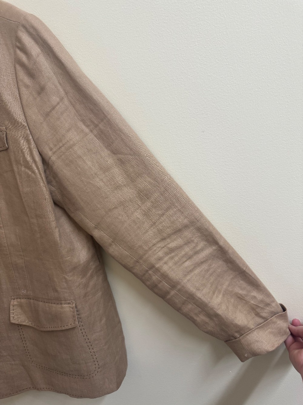 Facconable linen jacket