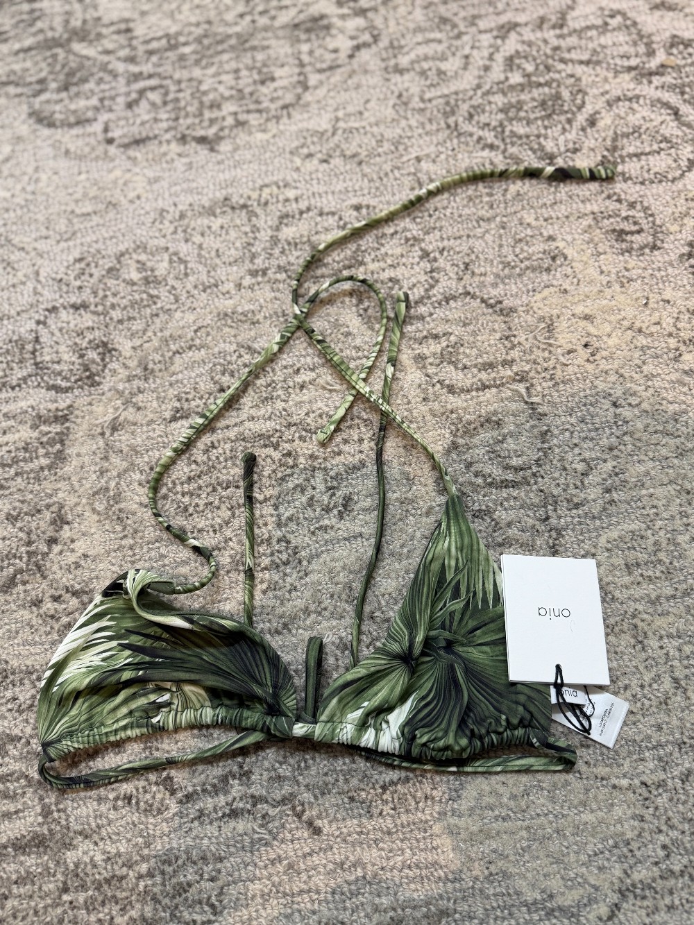 Onia bikini top new with tags