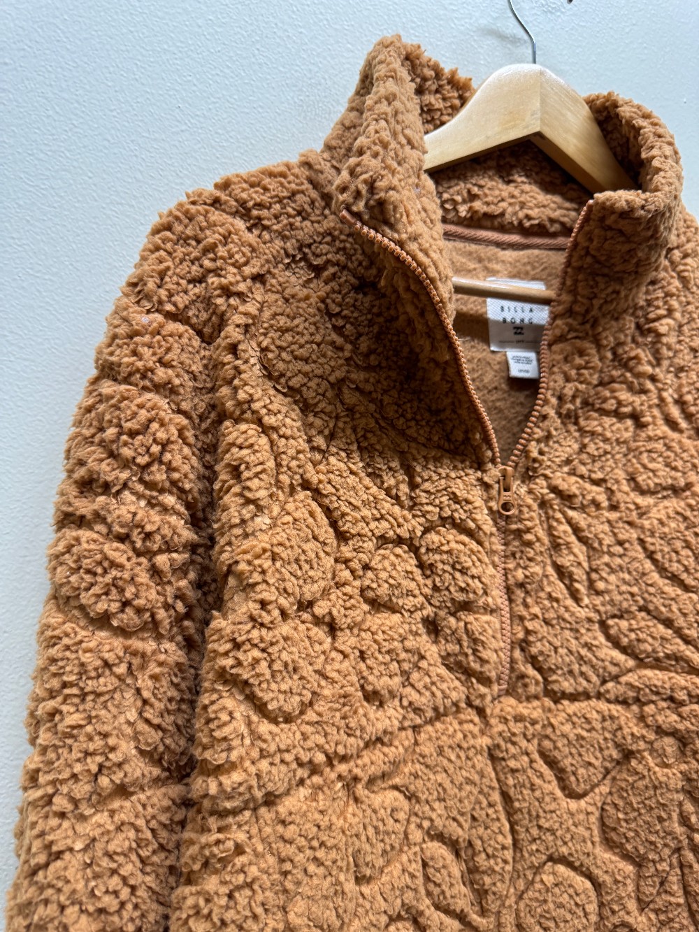 Billabong sherpa 1/2 zip pull over