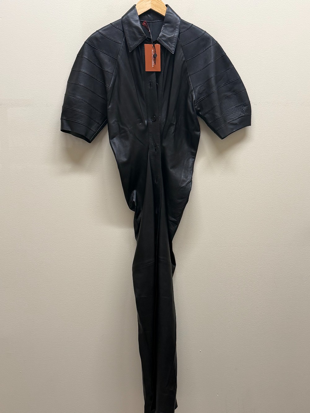 Altuzarra cilla leather column dress NWT