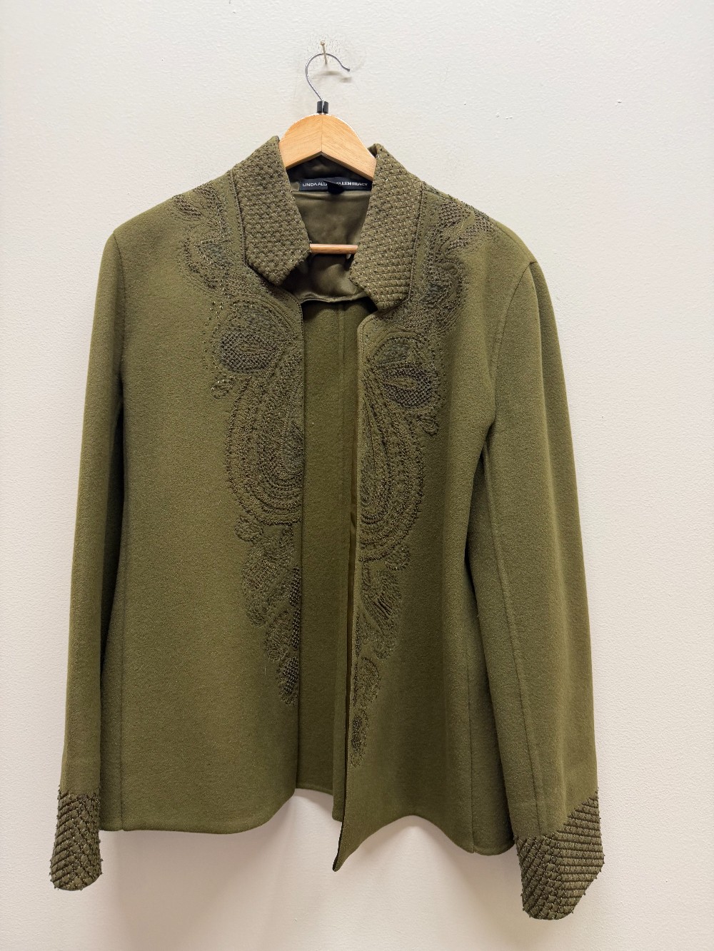 Linda Allard Ellen Tracy wool blazer